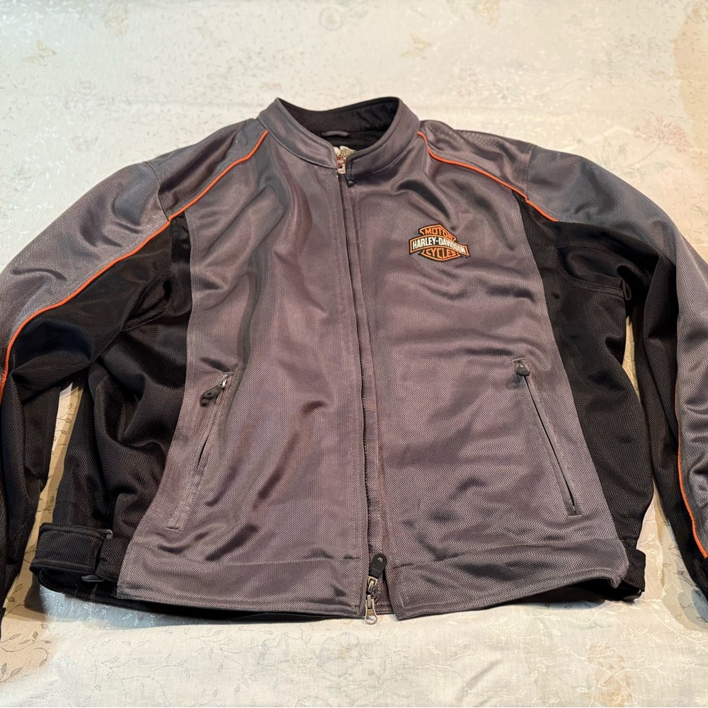 Harley-Davidson Gray and Black Performance Mesh Jacket